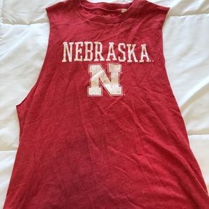 Nebraska muscle tee